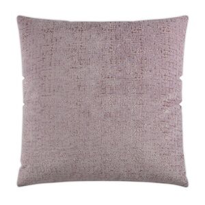 Elegant Textured Throw Pillow 24” square designer D.V. Kap Home pink purple